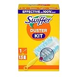 Swiffer Staubmagnet Starter-Set (1 Griff + 13 Nachfülltücher) Fängt Und Schließt 3-mal Mehr...