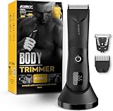 Intimrasierer Mann, Kibiy Elektrischer Körperrasierer Herren mit LED-Licht & Display, IPX7...