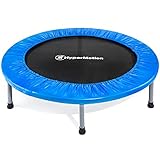 HyperMotion Kinder-Trampolin für drinnen & draußen - 90 cm Durchmesser, 6 Standfüße, bis 25 kg...