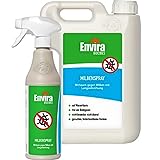 Envira Milben-Spray - Milbenspray für Matratzen mit Langzeitwirkung - Geruchlos & Auf Wasserbasis -...