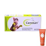 Canosan 1x 30 Kautabletten I Ergänzungsfuttermittel für Katzen I mit Gonex...