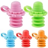 5 PCs Silikonflasche Ausguss Spill Proof Wasserflasche Sippy Top...