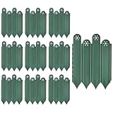 Besreey Beeteinfassung für Blumen, Beetumrandung | 10 Stück Rasenkanten – Dekoratives Fechten...