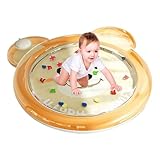 Oseczmut Baby Wasser Spielmatte - Krabbeldecke Mit Sinnesanregung Baby Spielzeug - Aufblasbare...