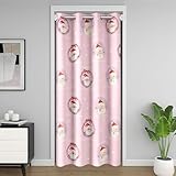 Homemissing Frohe Weihnachten Türvorhang 106x203cm All Season Lustige Schneemann Vorhang...