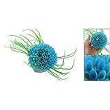 Bstepompre Künstliche Wasserpflanze aus Kunststoff, Dekoration für Aquarium, Blumendesign