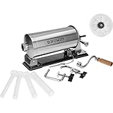 BROWIN® Manuell Wurstfüller aus Edelstahl 311003 | 3 kg horizontale Wurstmaschine |...