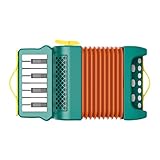 Toy Accordion for Kids | Cartoon Accordion Musical Instrument | Accordion Instrument for Kids, Mini...