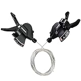 MEGHNA SHIMANO Fahrrad Schalthebel 3x7 21 Speed Fahrrad Bremshebel 1 Paar Schalthebel Set Bremshebel...