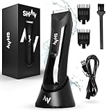 SHAV™ CutFree™ Intimrasierer für Männer Wasserdichter Elektrischer Trimmer, Nass/Trocken...