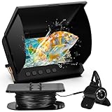 Unterwasserkamera Angeln Fishfinder, Fish Finder Kamera mit 4.3 Zoll IPS Display und 20m Kabel,...