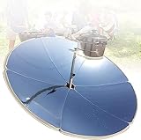 ALSUP 1800w Tragbarer Parabolspiegel-Solarkocher,Konzentrierender Solarkocher,Langlebig,Keine...