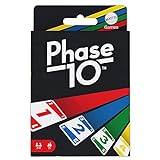 Mattel Games Phase 10 Kartenspiel für die Familie, Deutsche Version, von den UNO-Machern,...