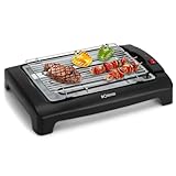 Bomann® Barbecue-Tischgrill | ideal für Balkon & Küche | Tischgrill elektrisch | Elektrogrill mit...