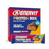 Enervit Protein Bar 50% Salted Caramel – Eiweißriegel mit 20g Protein, Vitamin D und B6, Low...