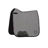 LeMieux Aspen Dressur-Schabracke, quadratisch, Fischgrätenmuster