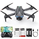 FERIETELF T29 Drohne mit Kamera 1080P HD – Faltbar Mini Drohne für Kinder & Erwachsene | WiFi...