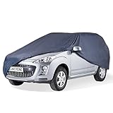 cartrend Vollgarage 'New Generation', Auto Abdeckplane, wetterfeste, waschbare Abdeckung, Polyester...