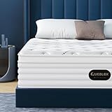 Queblox Matratze 90x200cm, Taschenfederkernmatratze Höhe 28 cm, 7-Zonen Orthopädische Matratze mit...