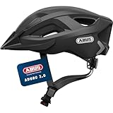 ABUS Stadthelm Aduro 2.0 - Allround-Fahrradhelm mit Licht - in sportivem Design für den...