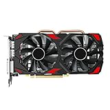 Fuzzbat RX580 8GB für AMD Game Grafikkarte DDR5 256BIT 2048SP 1284M/8100MHz PCI-E3.0 16X 3XDP 1XHD...