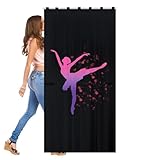 Générique Privatsphäre-Vorhänge für Tanztasche, Privatsphäre, 149,86 x 80 cm, tragbar,...