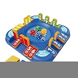 DICE-Brettspiel, Partyspiele Für Kinder Und Erwachsene, Bildungsspielzeugset Mit 18,4 X 18,4 Cm,...