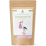 JoviTea® Frauenmanteltee BIO, geeignet vor der Schwangerschaft, wird meist in der 2. Zyklushälfte...