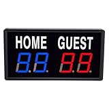 Tbest Elektronische Anzeigetafel, Digitaler Indoor -Outdoor 5V 2A Typ C Remote LED -Anzeigetafel...