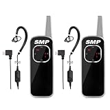SMP Mini-Walkie-Talkie SMP118H, wiederaufladbar, RMR446, 25 Kanäle CTCSS/DCS, PMR-Funkgerät mit...