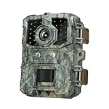 LogiLink WC0066 - Wildkamera mit Nachtsicht & Bewegungsmelder, 4K Videoauflösung + 36MP...