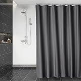 DUFU Wasserdichter Duschvorhang, Waschbar Schnelltrocknend Textil Stoff Polyester Badewanne Vorhang...
