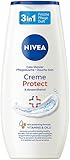 NIVEA Creme Protect & Dexpanthenol Pflegedusche (250 ml), Duschgel mit Vitaminen und wertvollen...