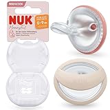 NUK MommyFeel Schnuller | für eine intakte Stillbeziehung | BPA-freies Silikon | 0-9 Monate | 2...