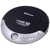 Denver Tragbarer CD-Player DMP-391. Walkman kompatibel mit CDs, CD-R und CD-RW CD-RW....
