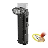 Nitecore EDC09 EDC-Taschenlampe, 1600 Lumen, 102° drehbarer Schwenkkopf, 3 Farbtemperaturen, USB-C...