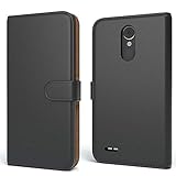 EAZY CASE Tasche für LG K8 (2017) Schutzhülle mit Standfunktion Klapphülle im Bookstyle,...