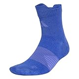 adidas Unisex Runningxsupernova Sock 1 Pair Pack Mittelhohe Socken, lucid blue/cobalt blue mel,