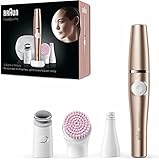 Braun FaceSpa Pro Beauty Set mit Gesichtsepilierer Damen, Gesichtsreinigungsbürste, Aufsatz,...