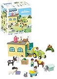 PLAYMOBIL JUNIOR: Farm Adventure with Tractor, Trailer, and Animal Friends