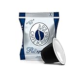 Caffè Borbone Kaffee Kapseln Respresso, Blaue Mischung - 100 stück - Kompatibel mit...