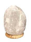 SudoreWell® Halit Salzkristall Lampe Salzlampe aus der Salt Range Pakistan weiß Natur 2-3 kg