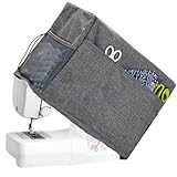 Nähmaschinen Abdeckung,Nähmaschine Schutzhülle mit Taschen,Nähmaschinentasche...