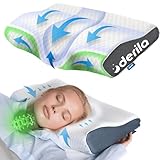 Derila Nackenkissen Kopfkissen, Memory Foam Kissen Original. Ergonomisches Kopfkissen,...