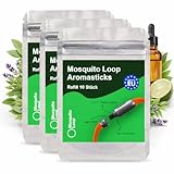 Mosquito Loop Mückenarmband Rfiller 3er Pack Aromasticks 10 Stk. Aluminiumflachbeutel