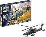 Revell Modellbausatz AH-64A Kampfhubschrauber - Einfach zu montierender Modellbausatz mit...