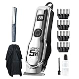 Besreey Haarschneider, präziser Bartschneider, elektrisch, leises Werkzeug für rasierte Schädel,...