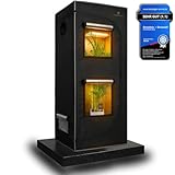 HOMEKING Growzelt 60x60x180 | Professionelle Zuchtzelte für Hydrokulturen | Wasserdicht, Lichtdicht...