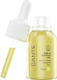 Sante Naturkosmetik Nail & Cuticle Oil, Nagelpflegeöl, Pflege für Nägel & Nagelhaut, Mit...