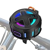 Verbessert, Pro Fahrrad Lautsprecher, mit Lenkermontage, Bluetooth V5.4, IPX7 wasserdicht,...